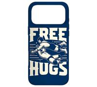 Funny Wrestling Championship Grips Free Hugs Quote Wrestlers Case for iPhone 17 Pro Max