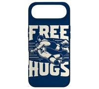 Funny Wrestling Championship Grips Free Hugs Quote Wrestlers Case for iPhone Air