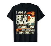 Funny Wrestling Coach Wrestle Wrestler Trainer T-Shirt
