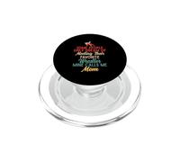 Funny Wrestling Mama My Favorite Wrestler Calls Me Mom PopSockets PopGrip for MagSafe