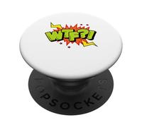 Funny WTF Tee. The Element Of Surprise Funny Chemistry PopSockets Adhesive PopGrip