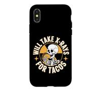Funny X- Ray Tech Will Take X- Rays For Tacos Radiology Case for iPhone X/XS