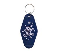 Funny Xmas Christmas Gifts for Teenage Girls Daughter Sister Birthday Gifts for Best Friend Bestie Stocking Stuffers for Girls Hot Girls Hit Curbs Keyring Gifts for Girlfriend Wife Cool Gifts for Her