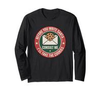 Funny Xmas Cookie Design - Before You Write Santa Long Sleeve T-Shirt