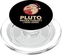 Funny Xmas Pluto Never Forget Retro Holiday Astronomy PopSockets PopGrip for MagSafe