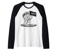 Funny XRP Crypto XRP Coin Ripple Cryptocurrency for Women Raglan Baseball Tee