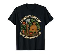 Funny Yard Plants Gardener Dad Humor Gardening Men Joke Tee T-Shirt