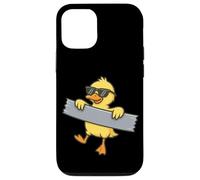 Funny Yellow Duck Duct Tape Animal Lover Boys Girl Kids Case for iPhone 12/12 Pro