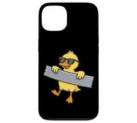 Funny Yellow Duck Duct Tape Animal Lover Boys Girl Kids Case for iPhone 13