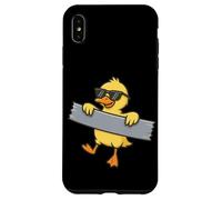 Funny Yellow Duck Duct Tape Animal Lover Boys Girl Kids Case for iPhone XS Max