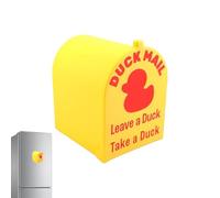 Funny Yellow Duck Mailbox Decor,Funny Duck Mail Magnet | Home Accessories for Cruising Birthday Winter Fall Graduation Thanksgiving Family Party Carnival Christmas Kids