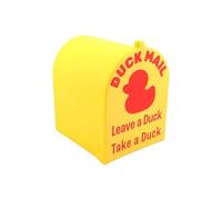 Funny Yellow Duck Mailbox Decor | Yellow Duck Funny Refrigerator Magnets,Home Accessories for Cruising Birthday Winter Fall Graduation Thanksgiving Family Party Carnival Christmas Kids