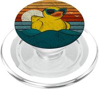 Funny Yellow Rubber Duck Cute Ducky Duckling Loves Ducks PopSockets PopGrip for MagSafe