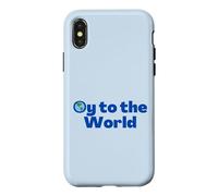 Funny Yiddish Oy to the World Case for iPhone X/XS