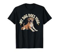 Funny Yoga Black Mouth Cur Dog Mom Southern Humor Mama BMC T-Shirt