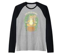 Funny Yoga Cute Squirrel Meditation Too Zen to Worry Animal Raglan Baseball Tee