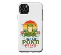 Funny Yoga Frog meditations Zen-Yoga Pilates Frog Case for iPhone 11 Pro Max