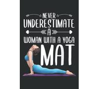Funny Yoga Gift Women Exercise Mat Lover Fitness Girls Ns: Lined Journal & Diary for Writing & Notes for Girls and Women, Memo Diary Subject Notebooks Planner, 6"x9"