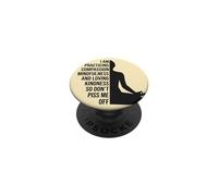 Funny Yoga Mindfulness Meditation Design PopSockets Adhesive PopGrip