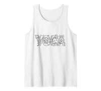 Funny Yoga Pose Struggle Tank Top