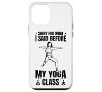 Funny Yoga Quote Ayurveda Case for iPhone 12 mini