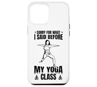 Funny Yoga Quote Ayurveda Case for iPhone 12 Pro Max