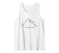 Funny Yoga Skeleton Graphic - 404 Flexibility Not Found Tank Top