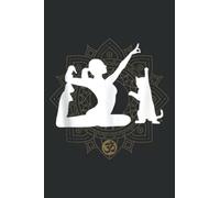 Funny Yoga With Cat and Mandala Namaste Yogi Instructor: Lined Journal & Diary for Writing & Notes for Girls and Women, Memo Diary Subject Notebooks Planner, 6"x9"