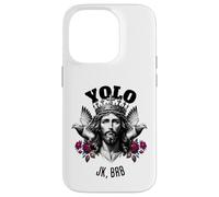 Funny YOLO Jesus Christ Easter Christian Resurrection JK BRB Case for iPhone 14 Pro