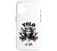 Funny YOLO Jesus Christ Easter Christian Resurrection JK BRB Case for iPhone 16