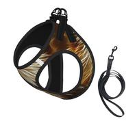 Funny Yorkie Compact Pet Suspender Vest-The Perfect Small Pet For A Comfortable Walk