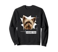 Funny Yorkshire Terrier Dog Owner Humor Yorkie Sweatshirt