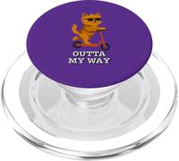 Funny Yorkshire Terrier Outta My Way Cool Dog PopSockets PopGrip for MagSafe