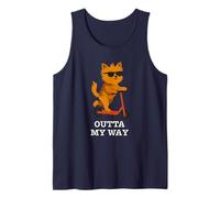 Funny Yorkshire Terrier Outta My Way Cool Dog Tank Top