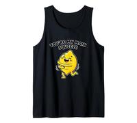 Funny Youre My Main Squeeze Lemon Lover Pun Tank Top