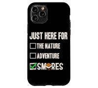 Funny Youth Scout camping smores Camp counselor Case for iPhone 11 Pro