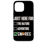 Funny Youth Scout camping smores Camp counselor Case for iPhone 13 Pro Max
