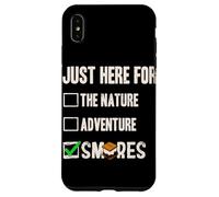 Funny Youth Scout camping smores Camp counselor Case for iPhone XS Max