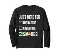 Funny Youth Scout Camping Smores Camp Counselor Long Sleeve T-Shirt