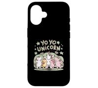 Funny YoYo Unicorn Show Case for iPhone 16