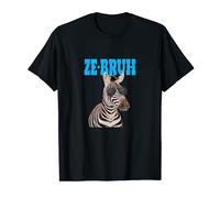 Funny Zebra Bro (Ze-bruh) T-Shirt