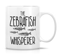 Funny Zebrafish Lover Whisperer Hilarious Gift | Ceramic Coffee Mug | 11 OZ