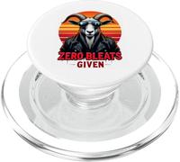 Funny Zero Bleats Given Goat Retro Rocker Vibes PopSockets PopGrip for MagSafe