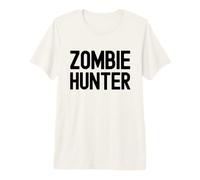 Funny Zombie Hunter Halloween Costume Hunt Zombies Premium T-Shirt
