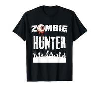 Funny Zombie Hunter Halloween Cute with an Eye Hunting T-Shirt