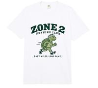 Funny Zone 2 Running Club Turtle Easy Miles Runner Gift Comfort Colors Adult Heavyweight T-Shirt