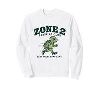 Funny Zone 2 Running Club Turtle Easy Miles Runner Gift Sweatshirt