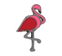 Funny Zoo Appeal: King Of The Forest Tiger, Sika Deer, Flamingo & Dinosaur Enamel Pins