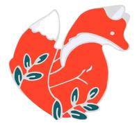 Funny Zoo Enamel Pins: Tiger, Sika Deer, Flamingo, Dinosaur Badge, Klein, Non-precious metal