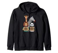 Funny Zoo Gang Irish Souvenir Dublin Zoo Zip Hoodie